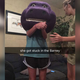 Image for article titled She Got Stuck in the Barney